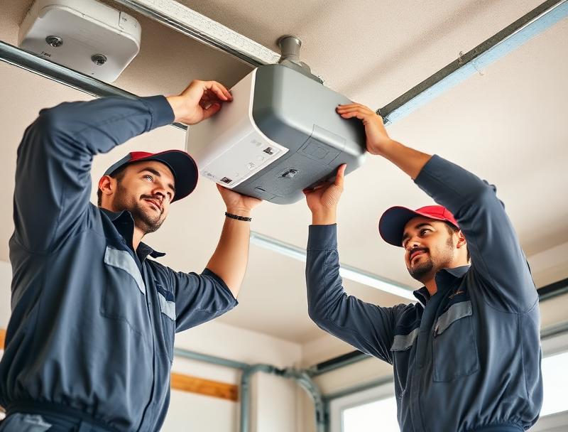 Winthrop Garage Doors professional installation team